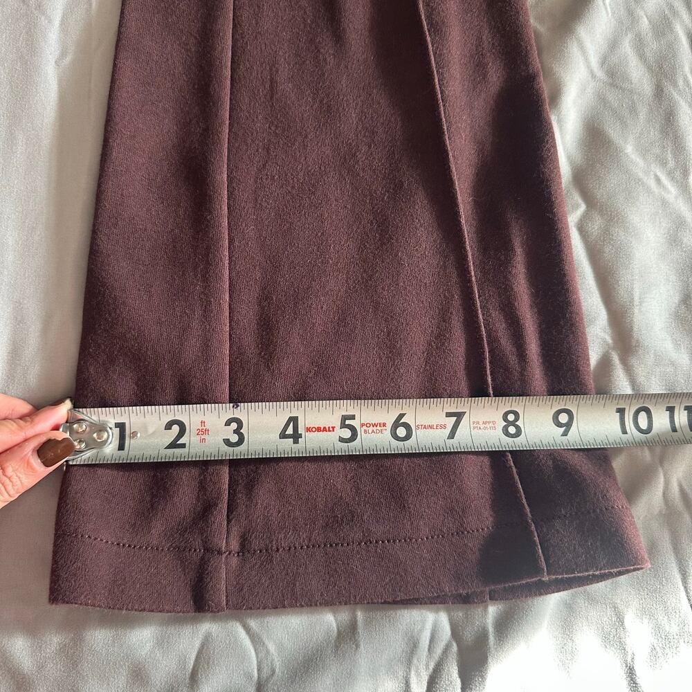 Urban Outfitters, Maroon, Pleated, Flare/Wide Leg, Trousers- S - Picture 12 of 12